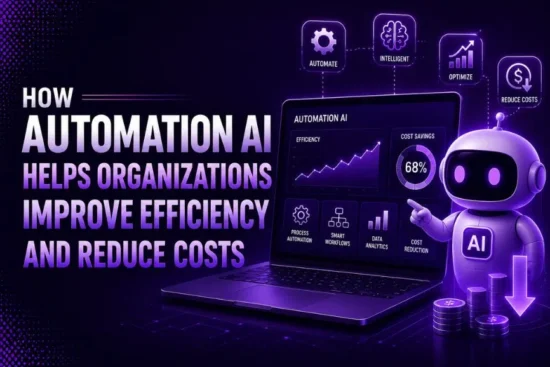 How Automation AI Helps Organizations Improve Efficiency and Reduce Costs