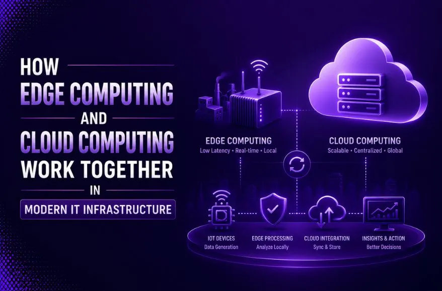 How Edge Computing and Cloud Computing Work Together in Modern IT Infrastructure