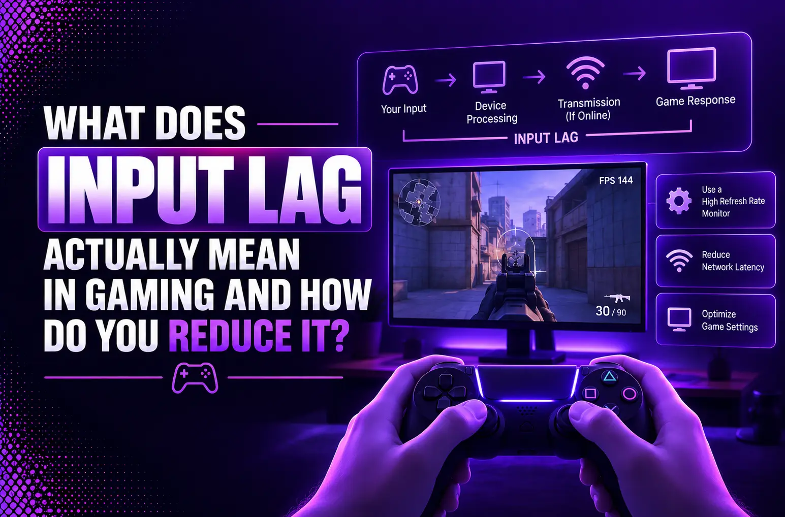 What Does Input Lag Actually Mean in Gaming and How Do You Reduce It?