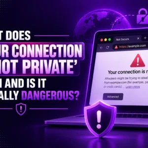 What Does ‘Your Connection Is Not Private’ Mean and Is It Actually Dangerous?